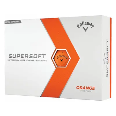 Callaway Supersoft Orange Golfové míčky