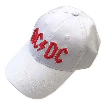 AC/DC Kšiltovka Red Logo White