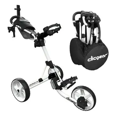 Clicgear Model 4.0 SET Matt White Manuální golfové vozíky