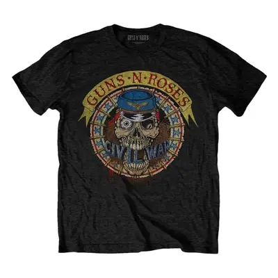 Guns N' Roses Tričko Skull Circle Unisex Black