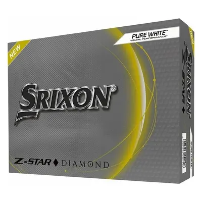 Srixon Z-Star Diamond Golf Balls Pure White Golfové míčky