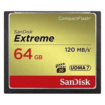 SanDisk Extreme CompactFlash GB SDCFXSB-064G-G46 CompactFlash GB Paměťová karta