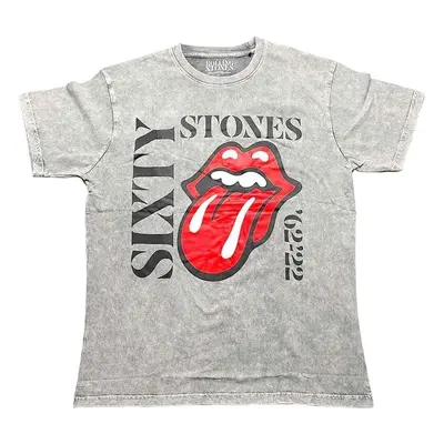 The Rolling Stones Tričko Sixty Vertical Unisex Grey (nedostupné)