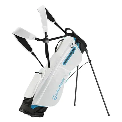 TaylorMade Flextech Superlite Stand Bag Ivory/Black/Blue