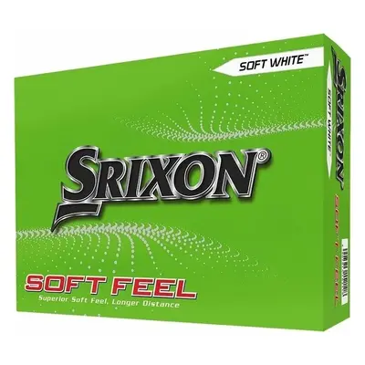 Srixon Soft Feel Golf Balls Soft White Golfové míčky