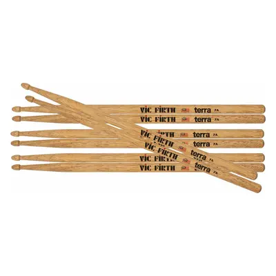 Vic Firth P7AT4PK American Classic Terra Series 4pr Value Pack Bubenické paličky