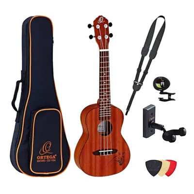 Ortega RU5MM Deluxe SET Natural Koncertní ukulele