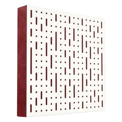 Mega Acoustic FiberPRO60 Binary Bean White/Dark Red Absorpční dřevěný panel