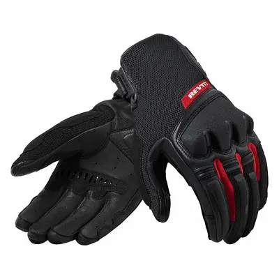 Rev'it! Gloves Duty Black/Red Rukavice