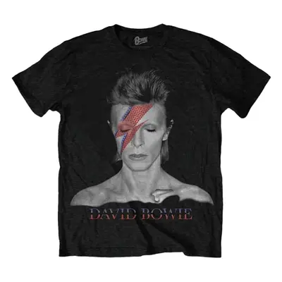 David Bowie Tričko Aladdin Sane Unisex Black