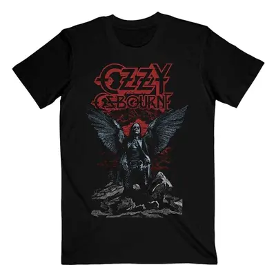 Ozzy Osbourne Tričko Angel Wings Unisex Black