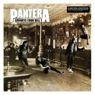 Pantera - Cowboys From Hell (Reissue) (Limited Edition) (White & Whiskey Brown Marbled) (LP)