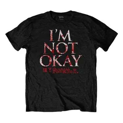 My Chemical Romance Tričko I'm Not Okay Unisex Black