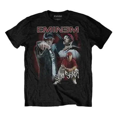 Eminem Tričko Shady Homage Unisex Black