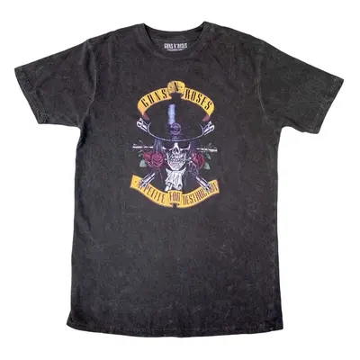 Guns N' Roses Tričko Appetite Washed Unisex Dip-Dye on Black