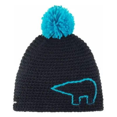 Eisbär Jay Pompon Beanie Black/Blue Lyžařská čepice