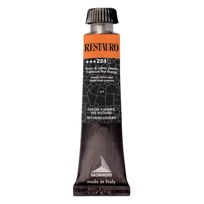 Maimeri Varnish Restauro Restaurační barva Cadmium Red Orange 20 ml ks