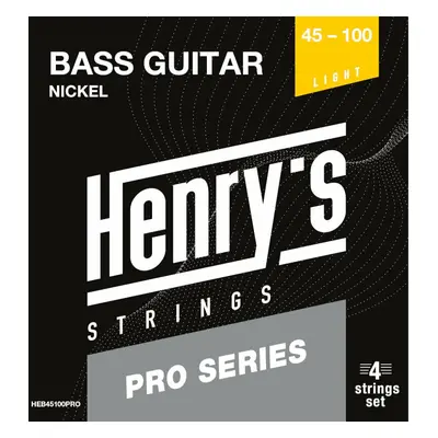 Henry's PRO Nickel Struny pro baskytaru