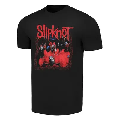 Slipknot Tričko Band Frame Unisex Black