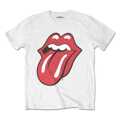 The Rolling Stones Tričko Classic Tongue Unisex White