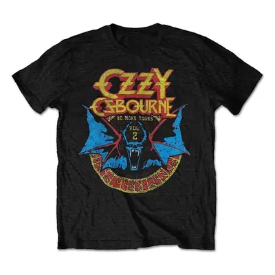 Ozzy Osbourne Tričko Bat Circle Unisex Black