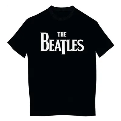 The Beatles Tričko Drop T Unisex Black