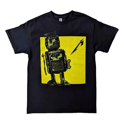 Metallica Tričko Seasons Burnt Robot Unisex Black