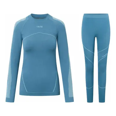 Viking Primeone Lady Set Base Layer Turquise Termoprádlo