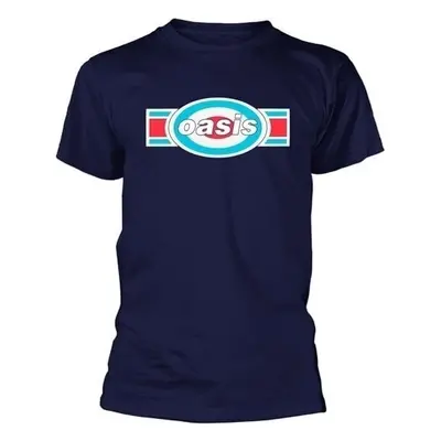 Oasis Tričko Oblong Target Unisex Navy Blue