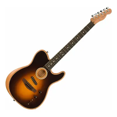 Fender Player Series Acoustasonic Telecaster Black Shadow Burst Elektroakustická kytara