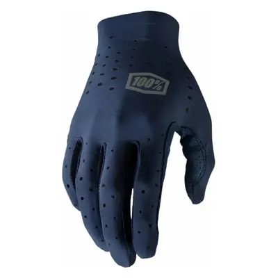 100% Sling Bike Gloves Navy Cyklistické rukavice