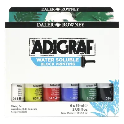 Daler Rowney Adigraf Block Printing Water Soluble Colour Barva na linoryt x ml