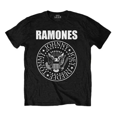 Ramones Tričko Hey Ho (Front & Back) Unisex Black