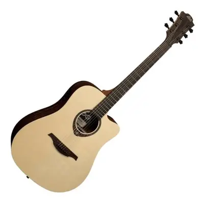 LAG T270DCE Natural Elektroakustická kytara Dreadnought