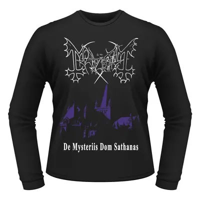 Mayhem Tričko De Mysteriis Dom Sathanas Black