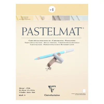 Clairefontaine Pastelmat Glued Pad N1 Skicář g