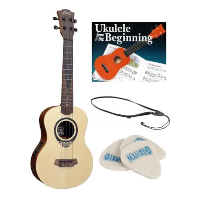 LAG TKU150TE SET Natural Tenorové ukulele