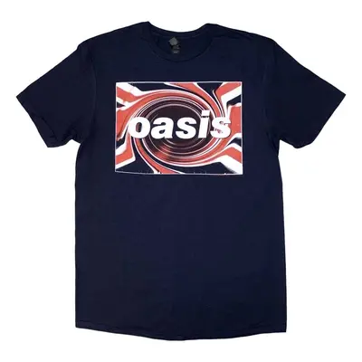 Oasis Tričko Union Jack Unisex Navy Blue (nedostupné)