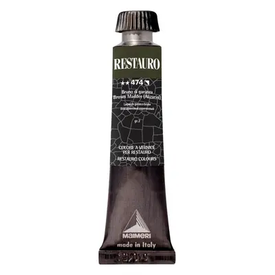 Maimeri Varnish Restauro Restaurační barva Brown Madder(Alizarin) 20 ml ks