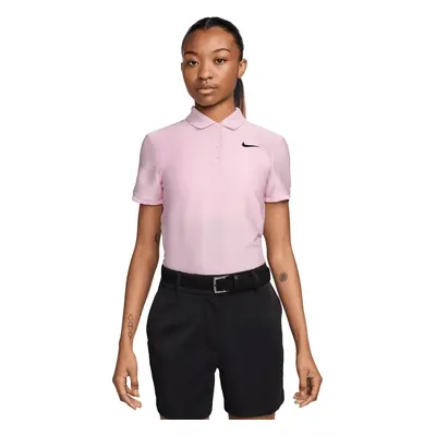 Nike Dri-Fit Victory Womens Polo Pink Foam /Black Polo košile