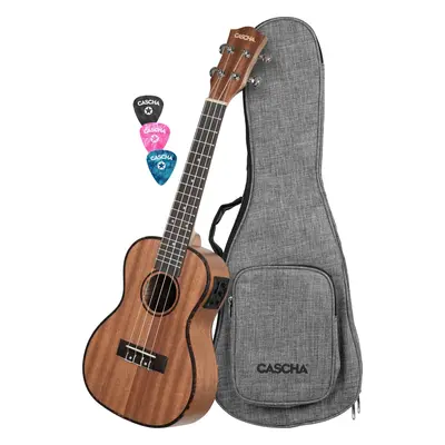 Cascha HH2035EL Mahogany LH Set Koncertní ukulele