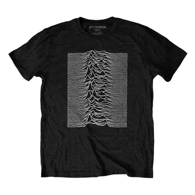 Joy Division Tričko Unknown Pleasures Unisex Black