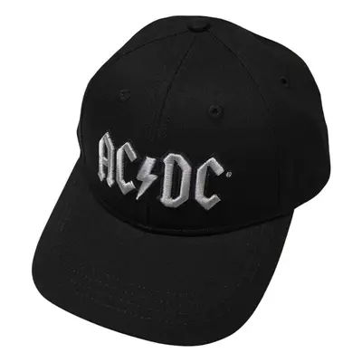 AC/DC Kšiltovka Silver Logo Black