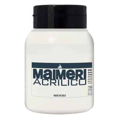 Maimeri Acrilico Akrylová barva Titanium White 1000 ml ks