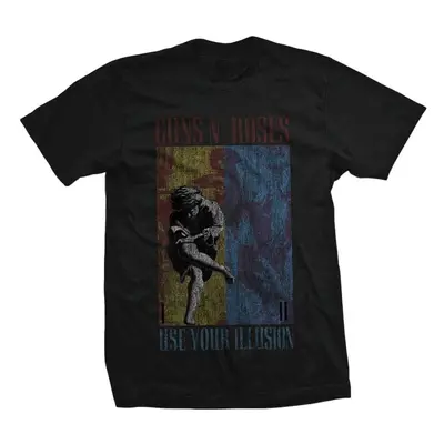 Guns N' Roses Tričko Use Your Illusion Unisex Black