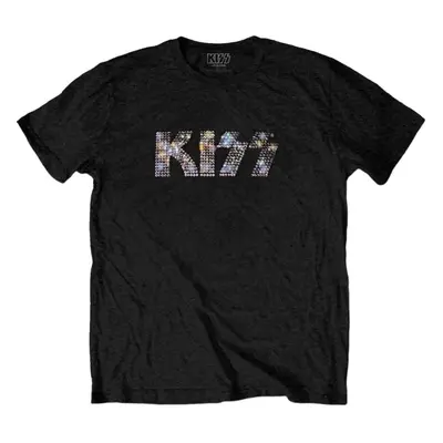 Kiss Tričko Logo Unisex Black