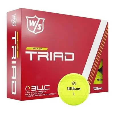 Wilson Staff Triad Yellow Standard Golfové míčky