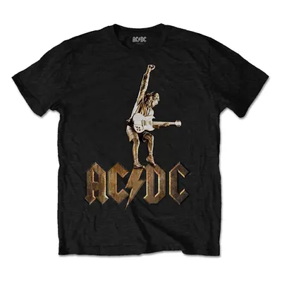 AC/DC Tričko Angus Statue Unisex Black