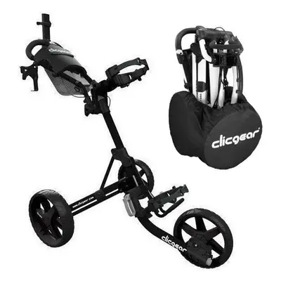 Clicgear Model 4.0 SET Matt Black Manuální golfové vozíky