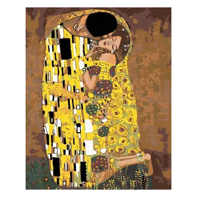 Zuty Diamantové malování Polibek (Gustav Klimt)